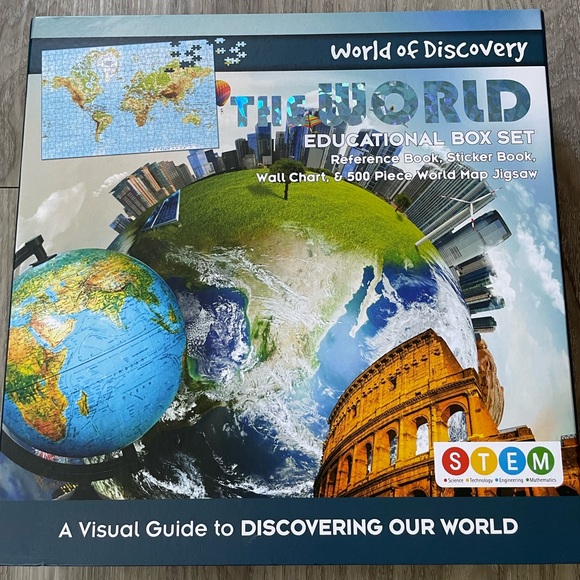 NWOT World of Discovery Educational Box Set - Picture 2 of 4